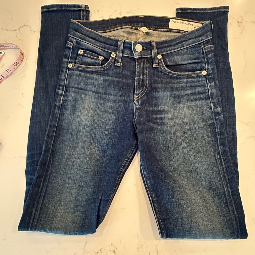 rag & bone “The High Rise Skinny” Jeans in Chaucer